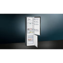 Siemens KG39E8XBA - iQ500 - Koel-vriescombinatie - 201 x 60 cm - Zwart geborsteld staal anti-fingerprint