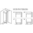 Siemens KI86SAFE0 - IQ500 - Inbouw - Koel-vriescombinatie - 178 cm