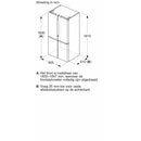 Bosch KFN96VPEA - Serie 4 - Amerikaanse koelkast - Inox