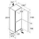 Liebherr CBNstc 778i-20 - Koel-vriescombinatie - Inox