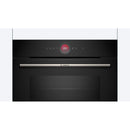 Bosch CMG7241B2 - Serie 8 - Compacte inbouwoven met magnetron - 60 x 45 cm - Zwart