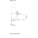 Bosch DWK67FN65 - Serie 4 - Wanddampkap - 60 cm - zwart glas - Zwart