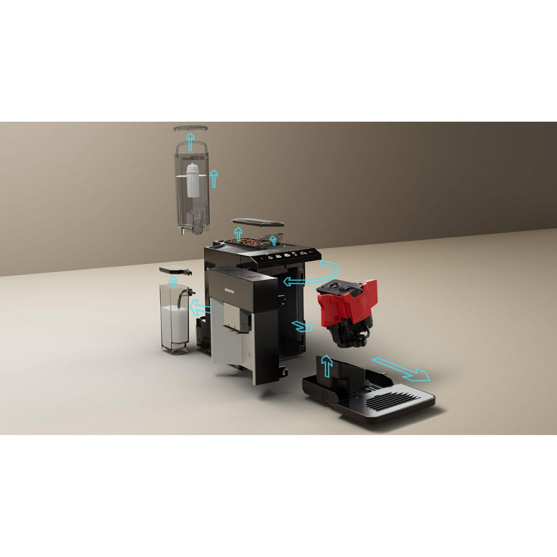 Siemens TQ513R01 - EQ500 - Espresso volautomaat - Zilver/Piano black - Waterreservoir