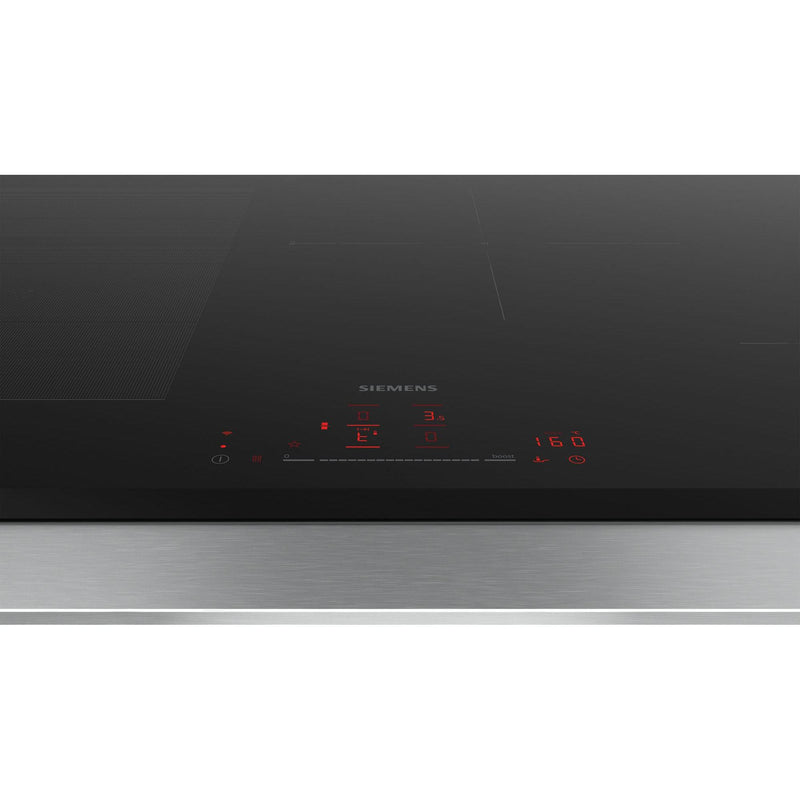 Siemens EX851HEC1E - iQ700 - Inductiekookplaat - 80 cm - Zwart - Opbouw zonder kader