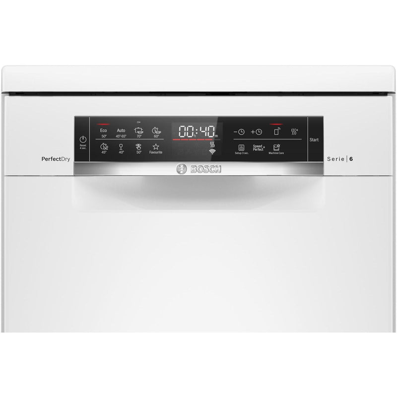 Bosch SPS6YMW14E - Serie 6 - Vrijstaande vaatwasser - 45 cm - wit