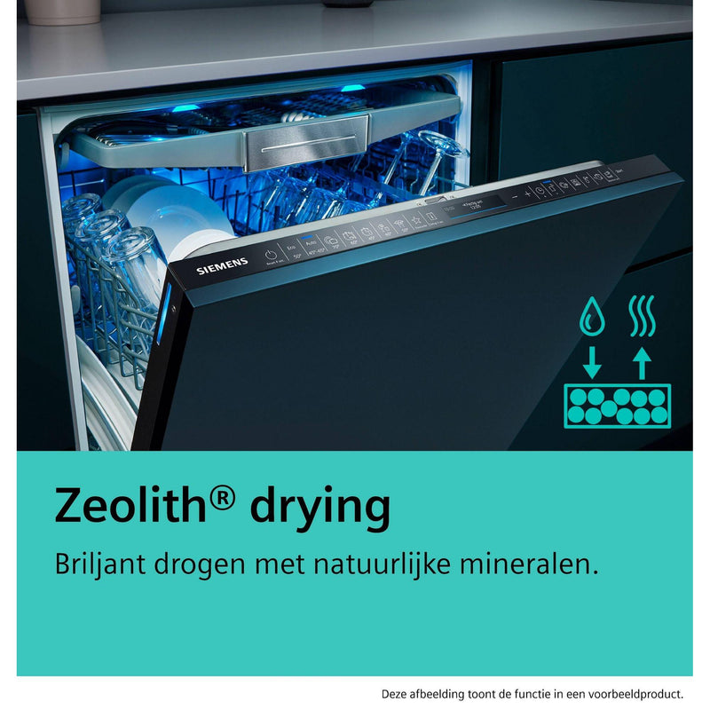 Siemens SN25ZI08CE - iQ500 - Vrijstaande vaatwasser - 60 cm - Geborsteld staal AntiFingerprint