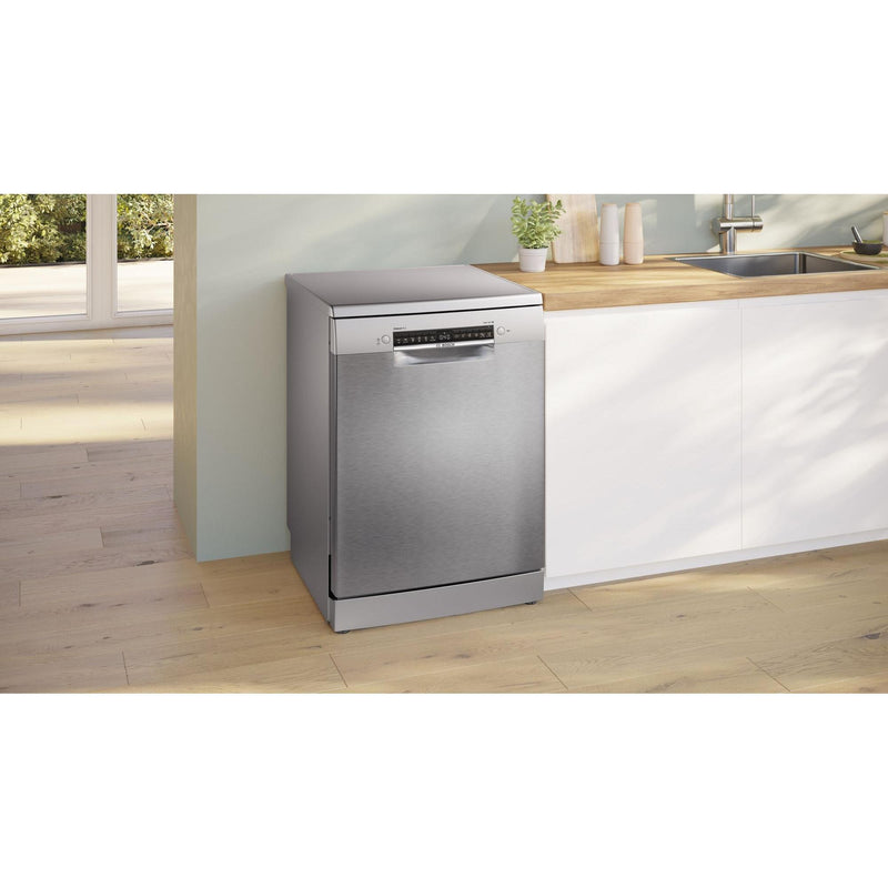Bosch SMS4EMI06E - Serie 4 - Vrijstaande vaatwasser - 60 cm - Geborsteld staal AntiFingerprint