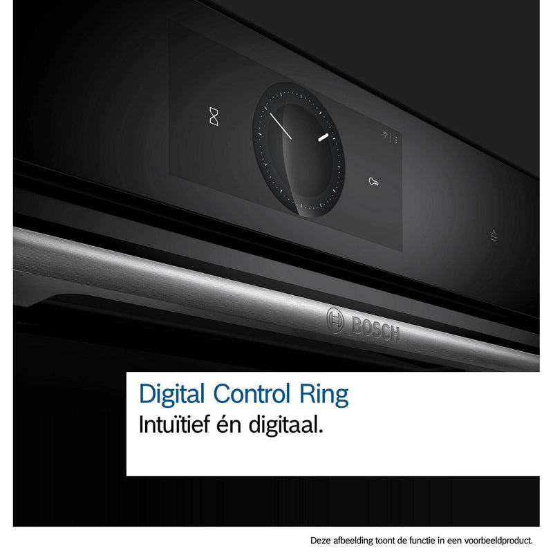 Bosch CMG7241B1 - Serie 8 - Compacte oven met magnetronfunctie - 60 x 45 cm - Zwart