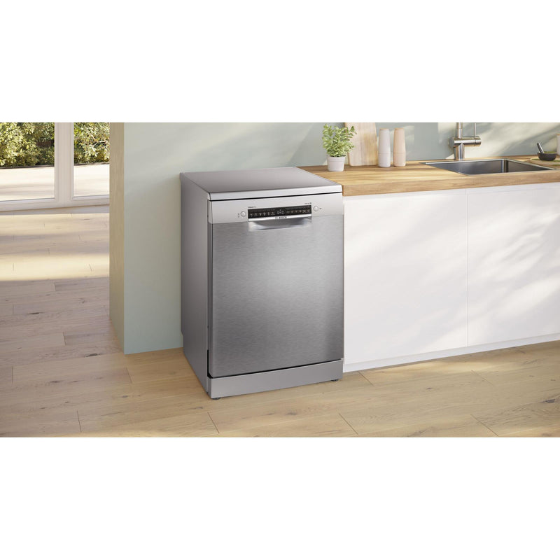 Bosch SMS4ECI28E - Serie 4 - Vrijstaande vaatwasser - 60 cm - Geborsteld staal AntiFingerprint