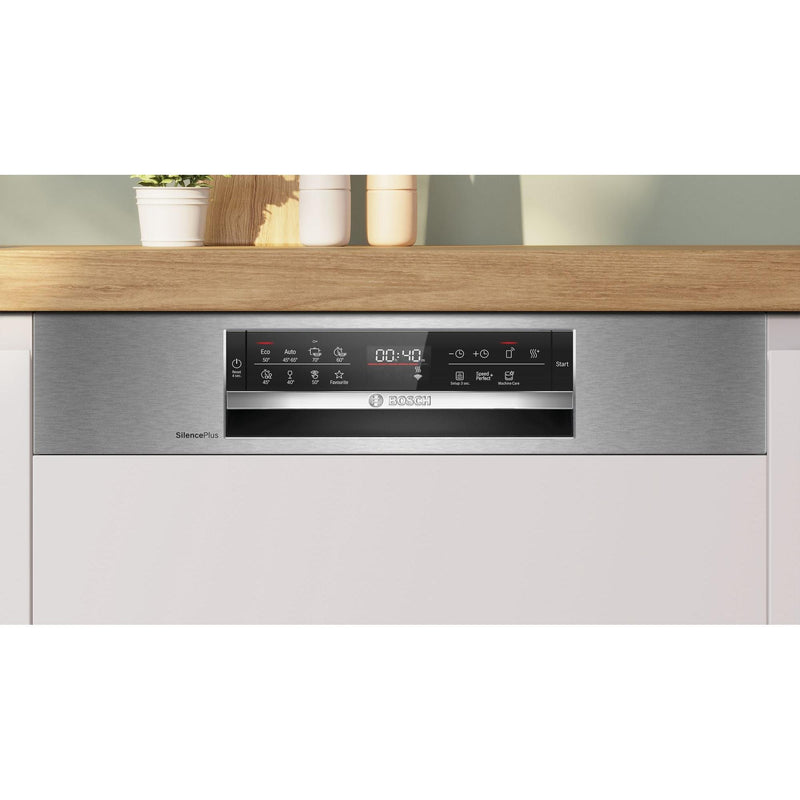 Bosch SMI6ECS12E - Serie 6 - Integreerbare vaatwasser - 60 cm - Geborsteld staal