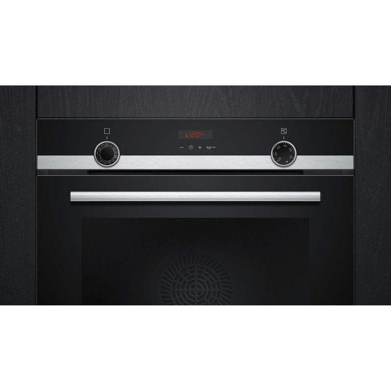 Siemens HQ574AER3 - iQ300 - Multifunctionele oven met toegevoegde stoom - 60 x 60 cm - Inox