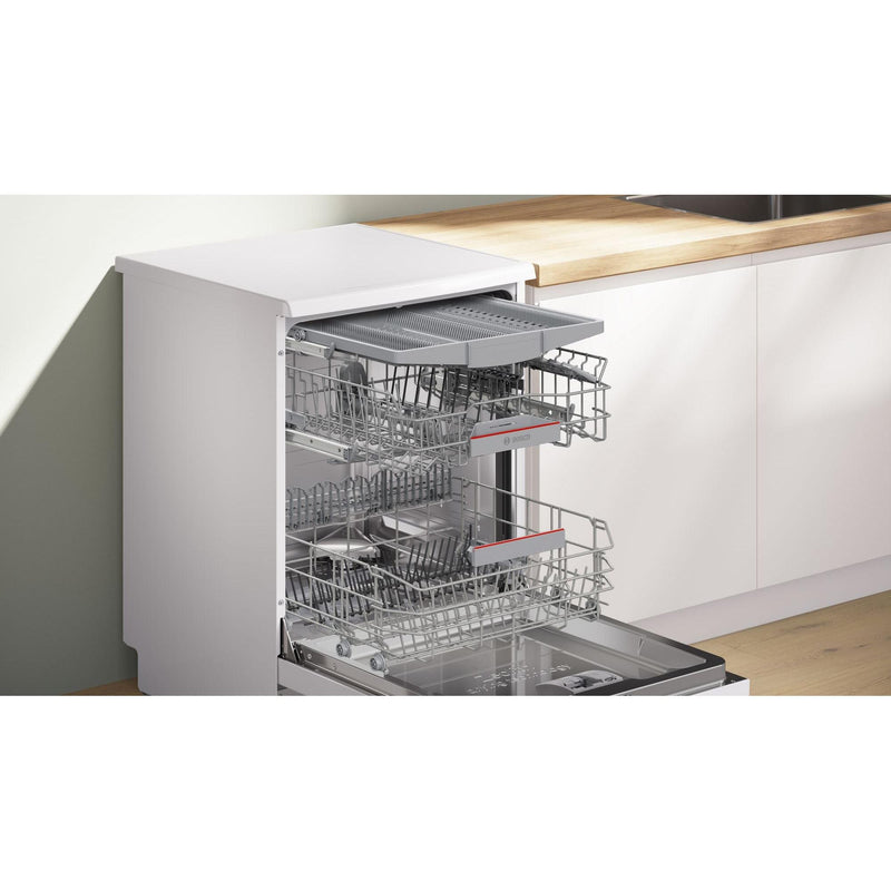 Bosch SMS6ZCW10E - Serie 6 - Vrijstaande vaatwasser - 60 cm - wit