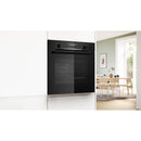 Bosch HRG578BB7 - Serie 6 - Multifunctionele oven met toegevoegde stoom - 60 x 60 cm - Zwart