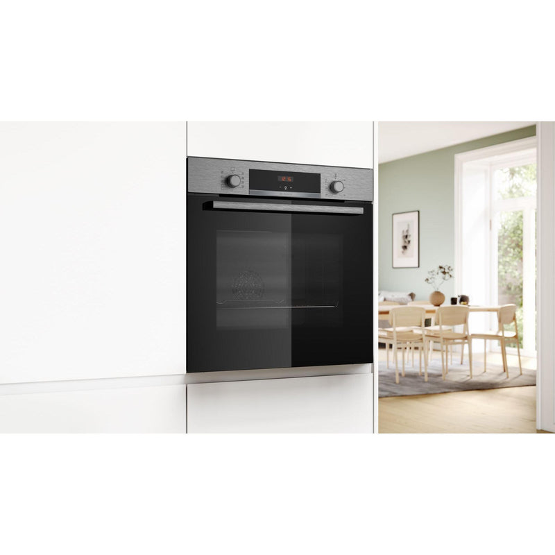Bosch HBA534BS3 - Serie 4 - Inbouwoven - 60 x 60 cm - Inox