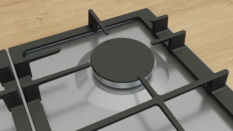 Bosch PCP6A5I90 - Serie 6 - Gaskookplaat - 60 cm - Inox