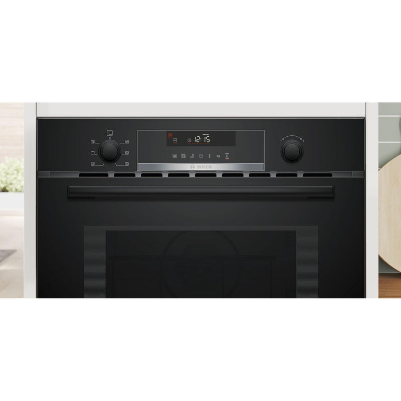 Bosch CMA585GB1 - Serie 6 - Compacte oven met magnetronfunctie - 60 x 45 cm - Zwart