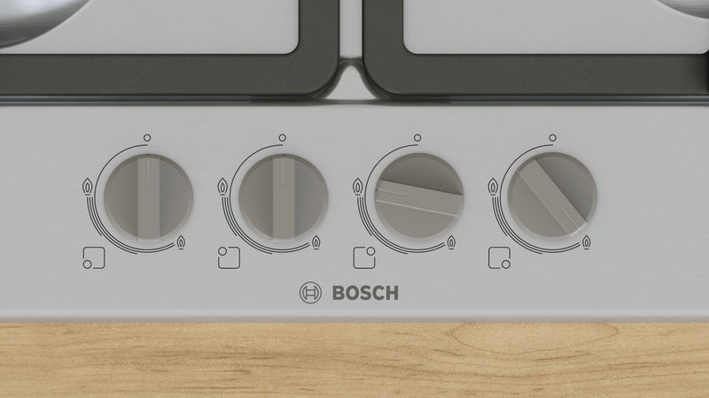 Bosch PGH6B5K90 - Serie 4 - Gaskookplaat - 60 cm - Inox