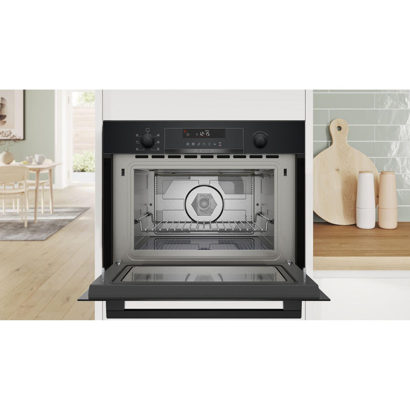 Bosch CMA585GB1 - Serie 6 - Compacte oven met magnetronfunctie - 60 x 45 cm - Zwart