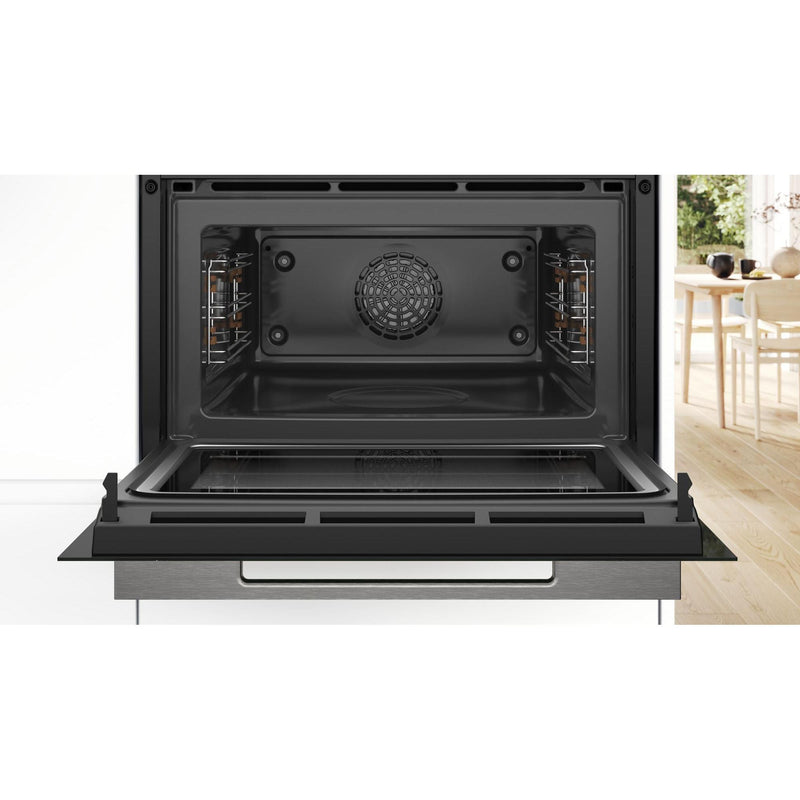 Bosch CMG7241B1 - Serie 8 - Compacte oven met magnetronfunctie - 60 x 45 cm - Zwart