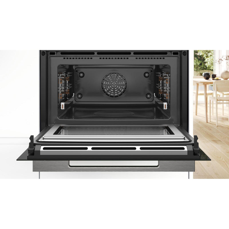 Bosch CMG778NB1 - Serie 8 - Compacte oven met magnetronfunctie - 60 x 45 cm - Zwart