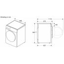 Bosch WRB247D0FG - Serie 8 - Droogkast met warmtepomp - 9 kg