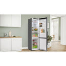 Bosch KGN39VXAU - Serie 4 - Koel-vriescombinatie - 203 x 60 cm - Zwart geborsteld staal anti-fingerprint - Total No Frost