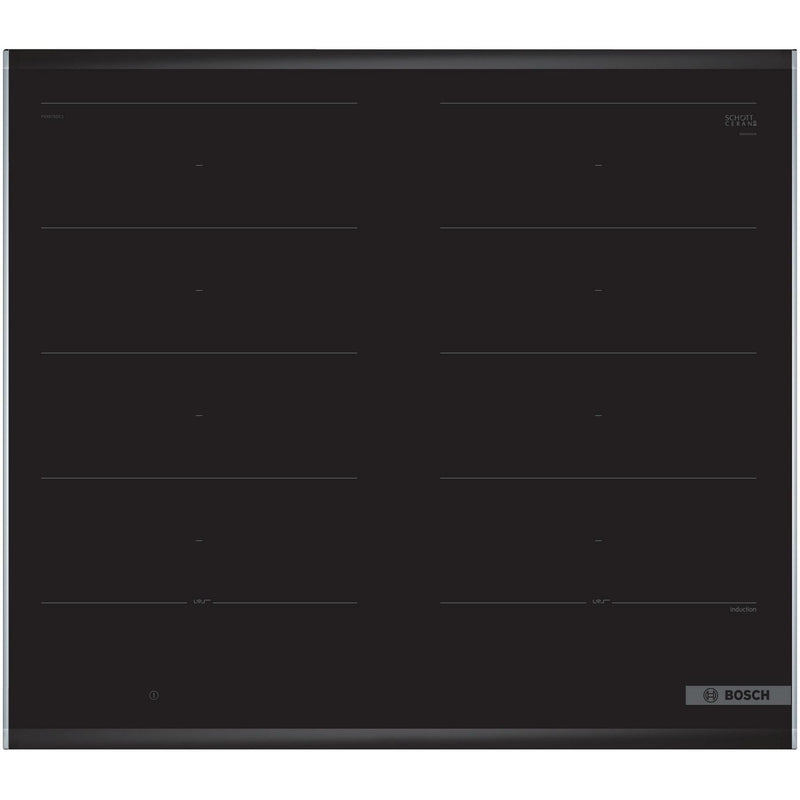Bosch PXX675DC1E - Serie 8 - Inductiekookplaat - 60 cm - Opbouw met kader