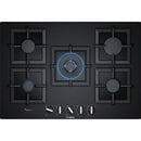 Bosch PPQ7A6B20 - Serie 6 - Gaskookplaat - 75 cm - Hardglas, Zwart