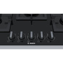 Bosch PPQ7A6B20 - Serie 6 - Gaskookplaat - 75 cm - Hardglas - Zwart