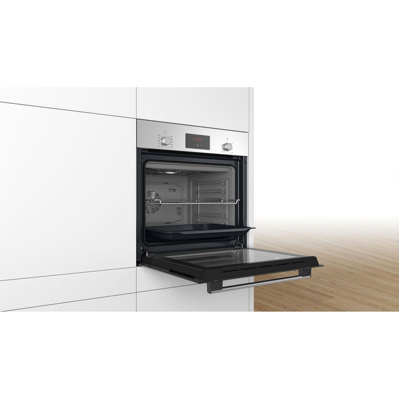 Bosch HBF154BS0 - Serie 2 - Inbouwoven - 60 x 60 cm - Inox