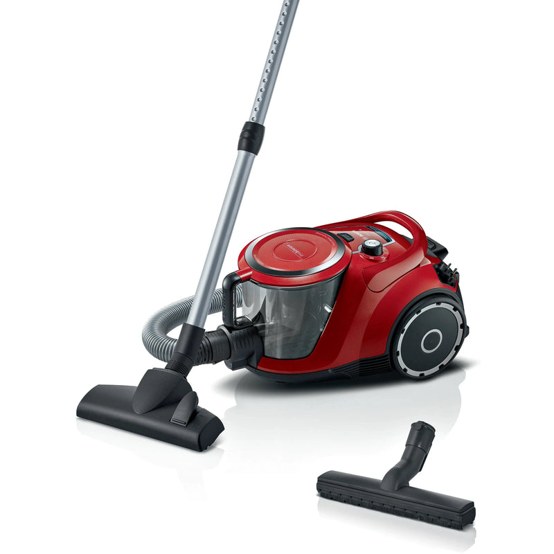 Bosch ProSilence BGC41Q69 Serie 6 - Stofzuiger zonder zak - Rood