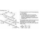 Bosch PIE811BB5E - Serie 4 - Inductiekookplaat - 80 cm - Opbouw zonder kader