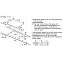 Bosch PXV875DV1E - Serie 8 - Inductiekookplaat - 80 cm - Opbouw met kader