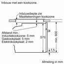 Bosch HBA534BS3 - Serie 4 - Inbouwoven - 60 x 60 cm - Inox