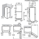 AEG ORC8M361DT - 8000 serie - Cooling 360° - Koel-vriescombinatie