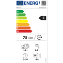 Siemens SN15ZC01CS - iQ500 - Onderbouw vaatwasser - 60 cm - Zwart geborsteld staal AntiFingerprint