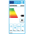 Siemens LB55565 - iQ300 - Afvoergroep - 53 cm - Zilvermetaalkleurig