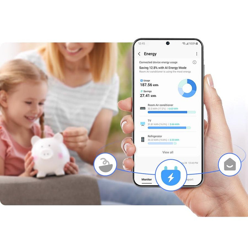 Samsung RS70F66KCTEF - Amerikaanse koelkast - 7 serie - Zilver mat - Wifi