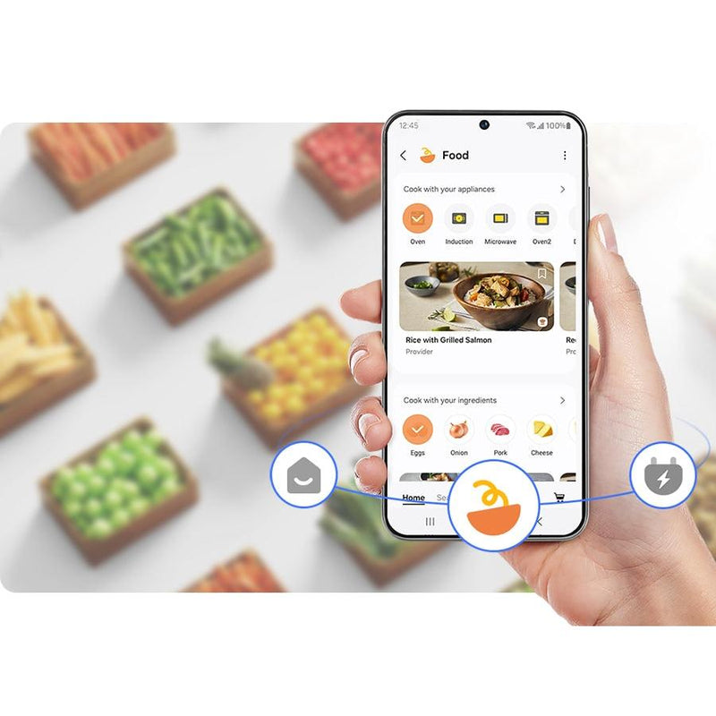 Samsung RS70F66KCTEF - Amerikaanse koelkast - 7 serie - Zilver mat - Wifi