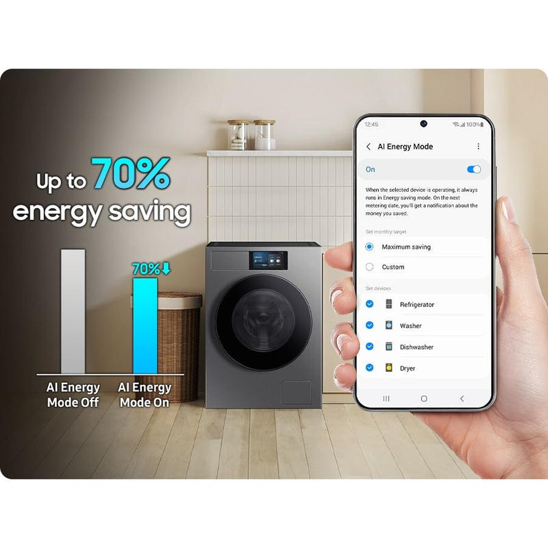 Samsung WF90F09C4SU3 - Wasmachine - 9000 serie - 9kg - Bespoke AI™
