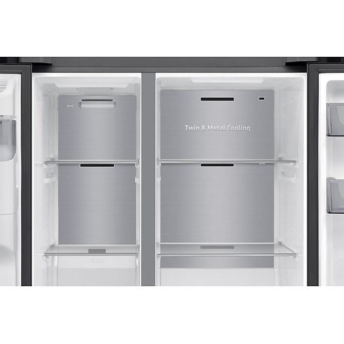 Samsung RS70F66KCFEF - Amerikaanse koelkast - 7 serie - Zwart Inox - Wifi