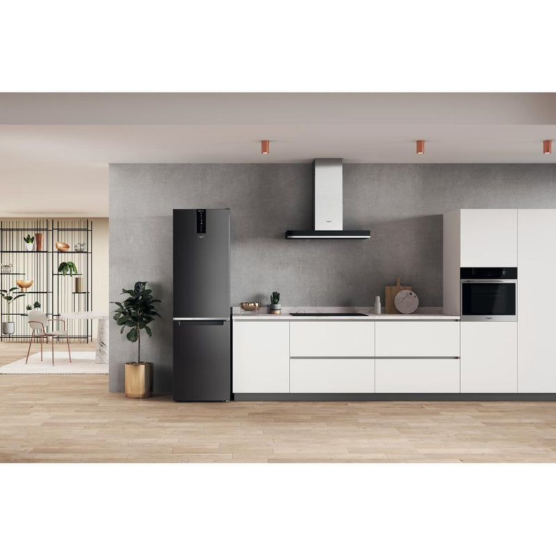 Whirlpool W7X94TKS - Koel-vriescombinatie - Zwart