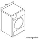 Siemens WT48XM40FG - IQ700 - Warmptepompdroger - 9 kg - (Nieuw niet in originele doos)